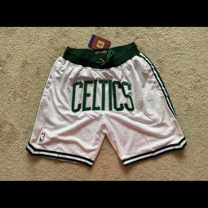 Boston Celtics Just Don NBA Basketball Shorts - M